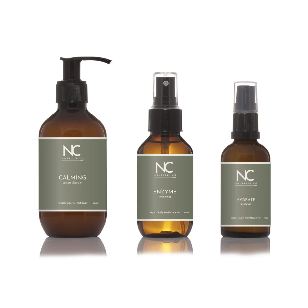 CALM + HYDRATE 3 STEP BUNDLE