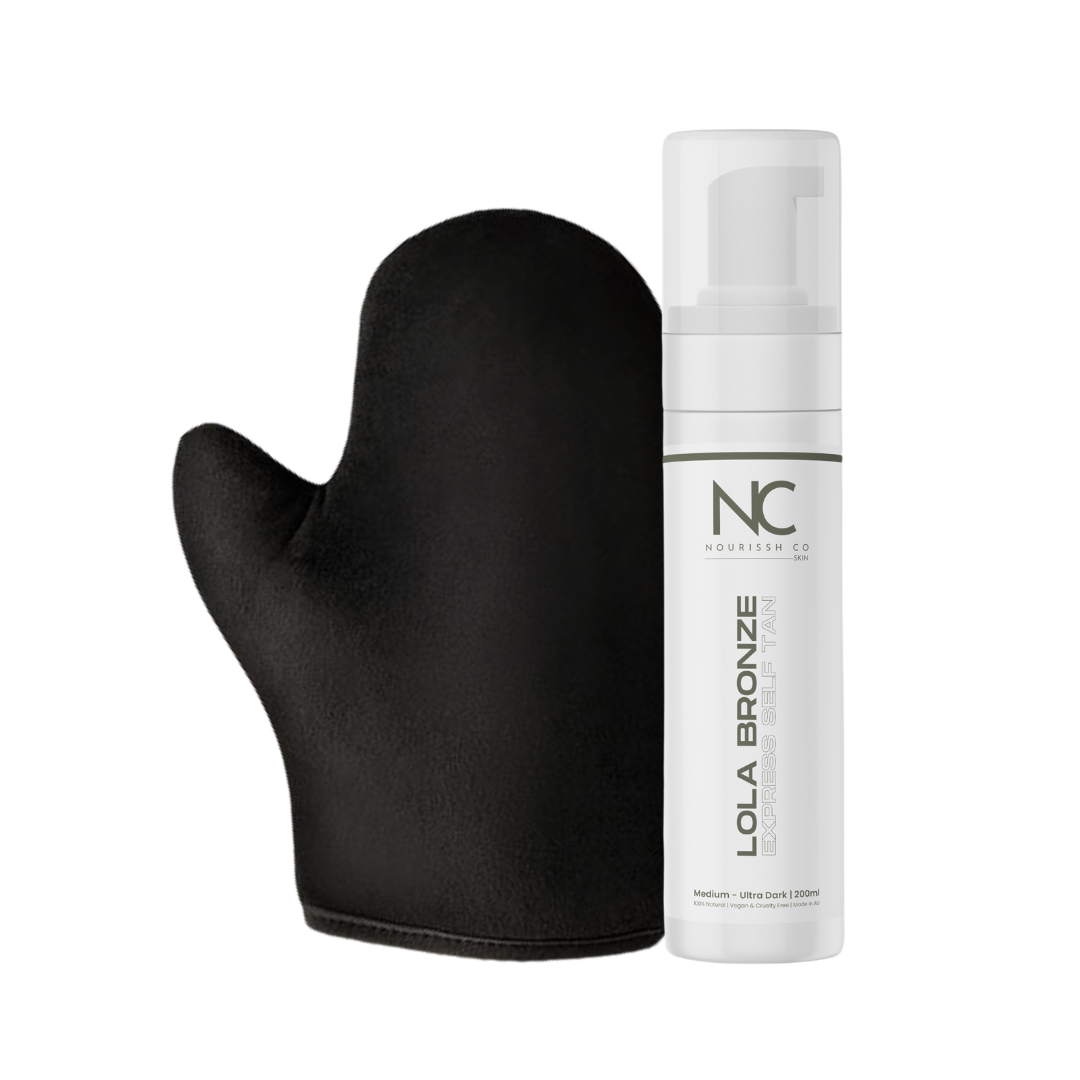 LOLA BRONZE EXPRESS SELF-TAN + APPLICATION MITT