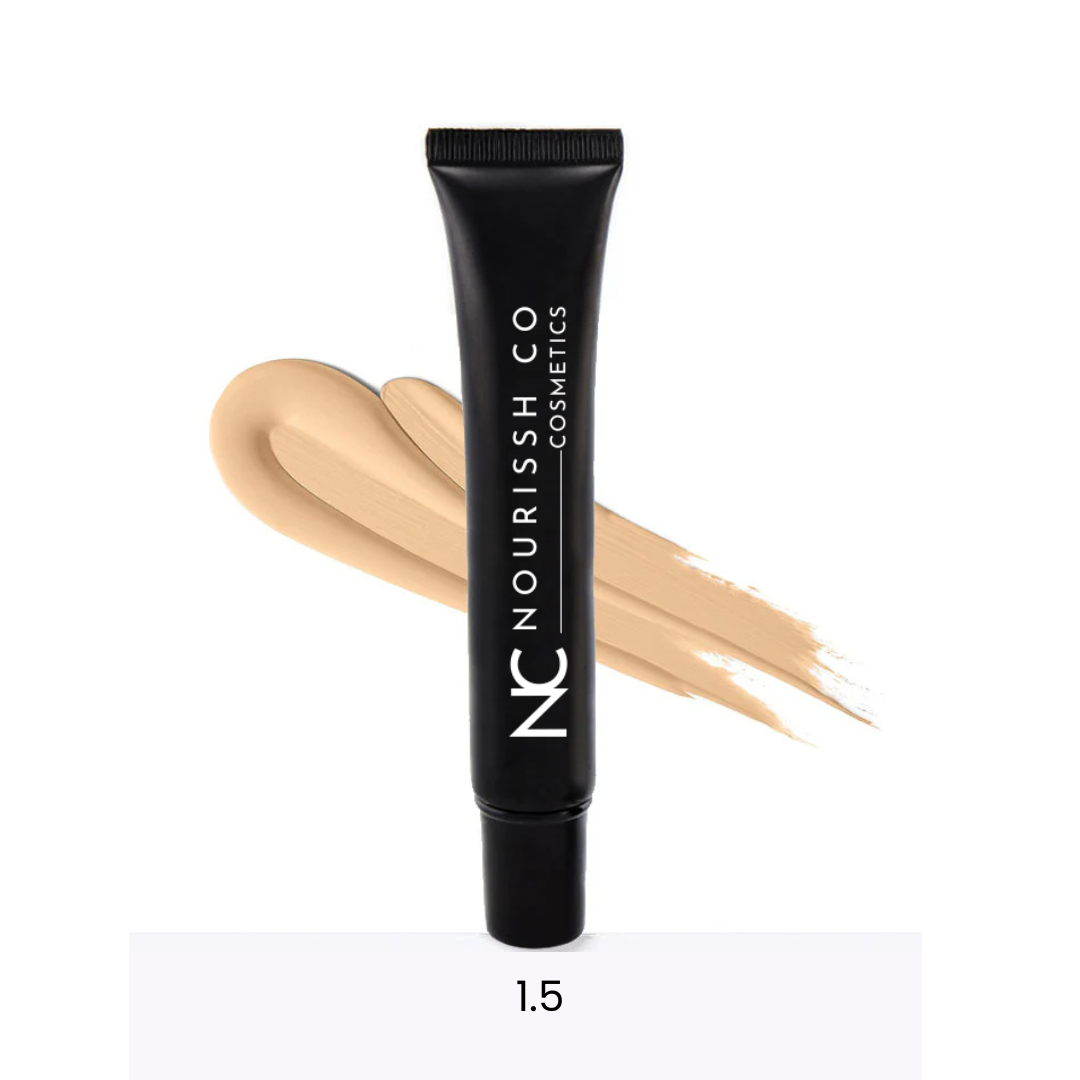 MINERAL FULL COVERAGE LIQUID FOUNDATION | 6 Shades