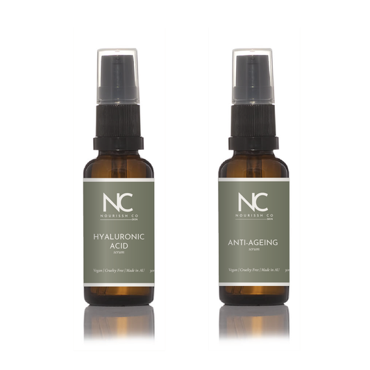 HYALURONIC ACID SERUM + ANTI-AGEING SERUM DUO