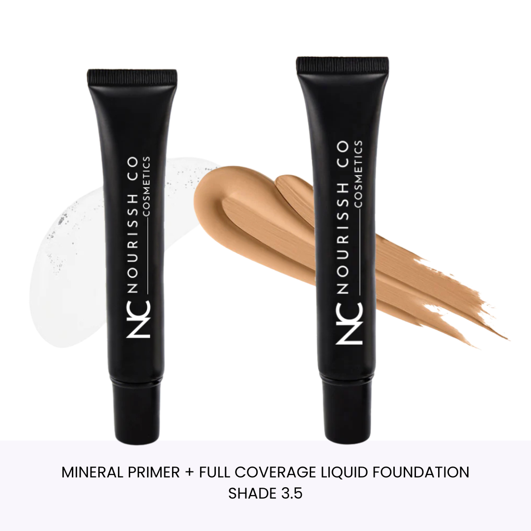 PRIMER + LIQUID FOUNDATION BUNDLE | 6 Shades [RRP $114]